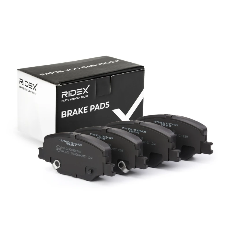 Image of RIDEX Brake pad set RIDEX 402B1676