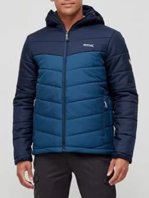 Image of Regatta Nevado Padded Jacket, Blue/Navy, Size 2XL, Men