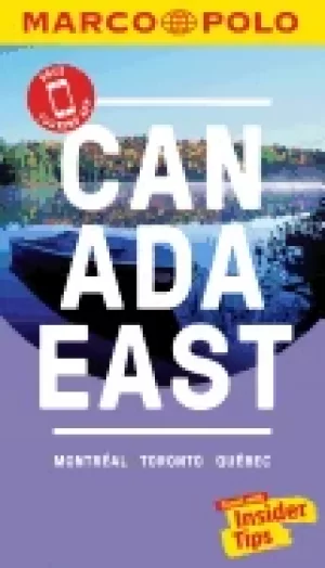 Image of canada east marco polo pocket travel guide with pull out map montreal to