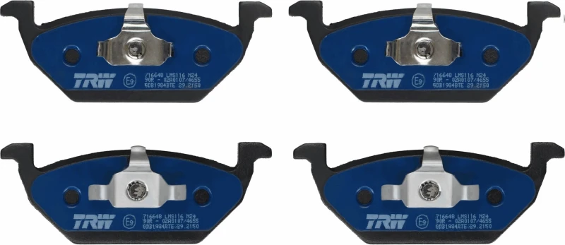 Image of Brake pad set TRW GDB1984BTE