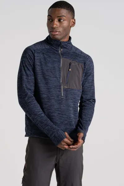Image of Craghoppers Picotee Blue Tarbert Half Zip Fleece