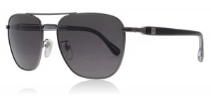 Image of dunhill SDH001 Sunglasses Gunmetal K59P 56mm