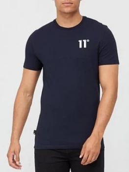 Image of 11 Degrees Core T-Shirt - Navy
