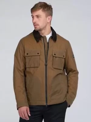Image of Barbour International Accelerator Baffins Wax, Sand, Size 2XL, Men