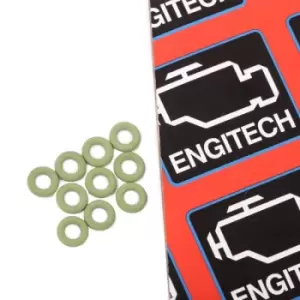 Image of ENGITECH Gaskets VW,AUDI,MERCEDES-BENZ ENT250095 WHT007480A,13537794553,73504244 Seal, nozzle holder BC3Q7D741BA,BG9Q9T558AA,12612217,16451RL0G01