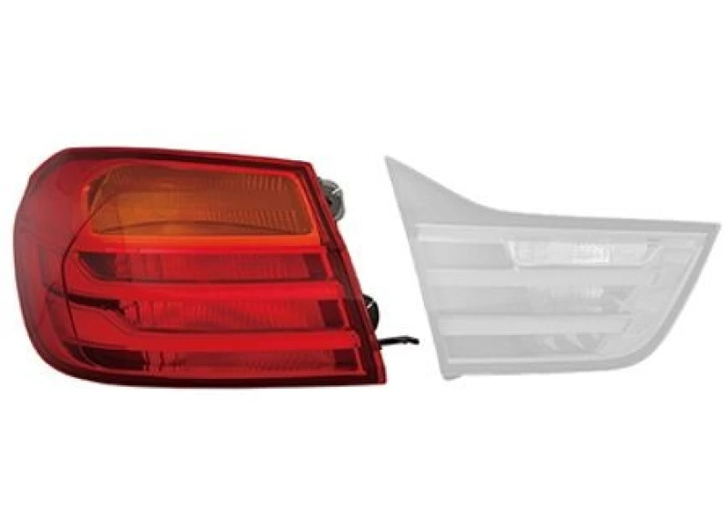Image of VAN WEZEL Rear light VAN WEZEL 0624921