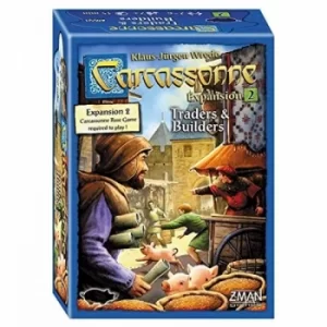 Image of Carcassonne Traders & Builders (2015) Expansion 2 Board Game