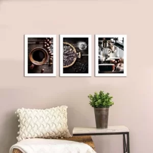 Image of 3P3040MDFCIZ-004 Multicolor Decorative MDF Painting (3 Pieces)