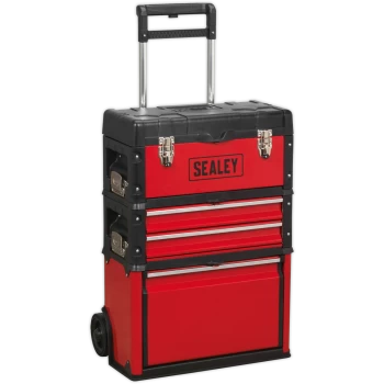 image of Sealey AP548 Wheeled Mobile Tool Box 490mm