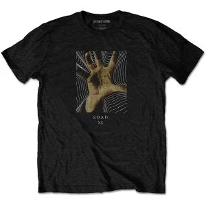Image of System Of A Down - 20 Years Hand Mens Small T-Shirt - Black