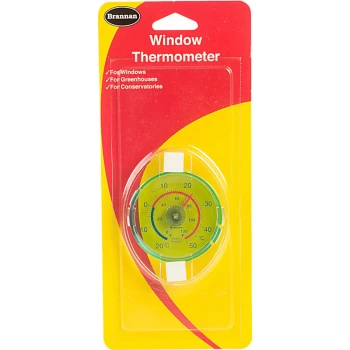 image of 65mm Window Thermometer - Brannan