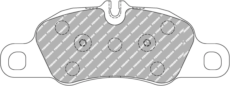 Image of Brake pad set FERODO RACING FCP4805H