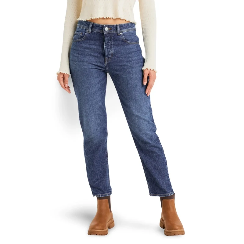 Image of Roxy Womens Regular Jeans Roxy Patti Bleu Female 26