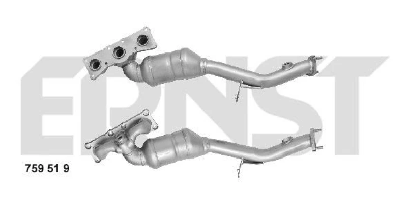 Image of Catalytic converter ERNST 759519