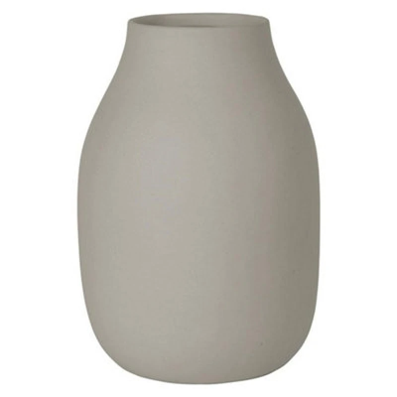 Image of Blomus Colora Ceramic Vase L - Mourning Dove
