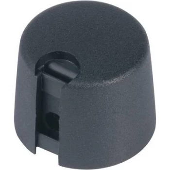 Image of Control knob Black x H 24mm x 16mm OKW A102