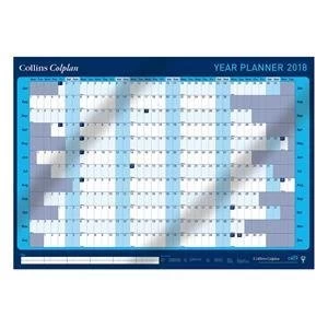 image of Original Collins 2018 Colplan Year Planner A1 with Activity