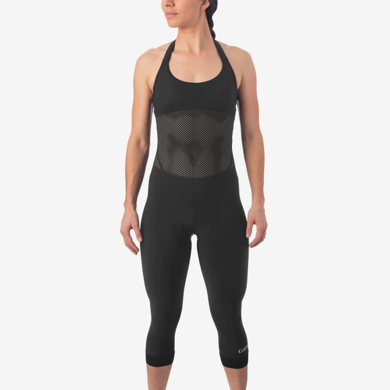 Image of Giro Womens Chrono Expert Halter Bib Shorts Black female 10 (S)