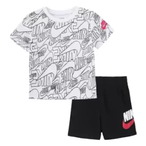 Image of Nike Nsw Aop Set Bb99 - Black