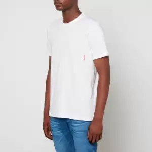 Image of HUGO Bodywear Mens 2-Pack T-Shirts - White - L