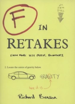 Image of F in Retakes by Richard Benson Paperback