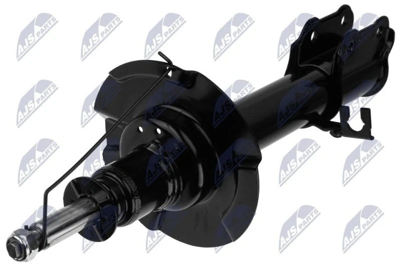 Image of NTY A-MZ-040 Shock absorber Front Axle Left, Gas Pressure, Suspension Strut, Top pin Shock Absorber (854)