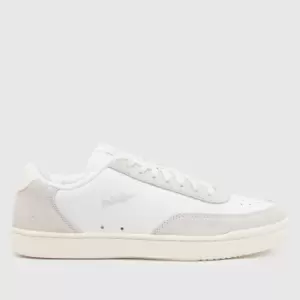 Image of Nike Court Vintage Premium Trainers In White & Grey