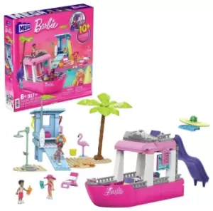 image of Mega Barbie Building Set - Malibu Dream Boat