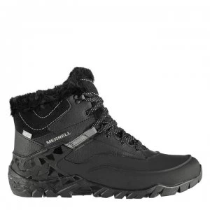 image of Merrell Aurora 6 Ice+ Waterproof Walking Boots Ladies - Black