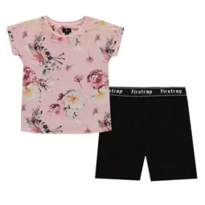 Image of Firetrap BoyF T Shirt Set Infant Girls - Pink