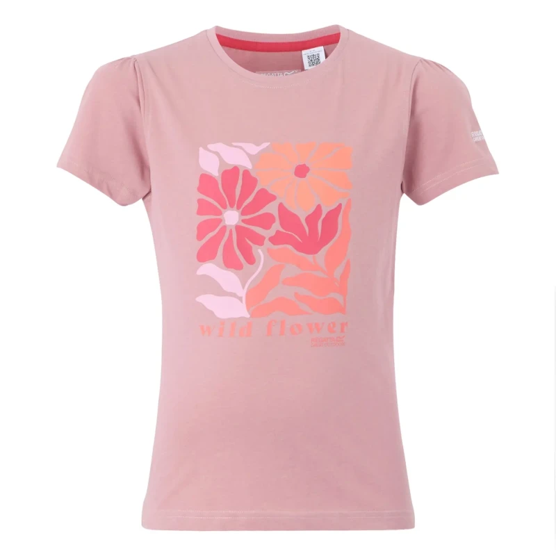 Image of Kid's T-Shirt Regatta Bosley Rose Unisex 15/16 ans