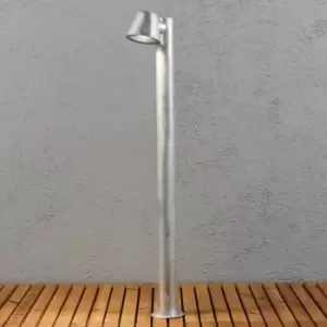 Image of Trieste Outdoor Modern Short Bollard Galvanized Steel, IP44
