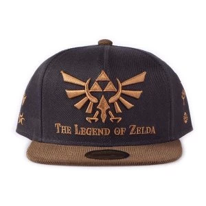 image of NINTENDO Legend of Zelda Royal Crest Snapback Baseball Cap