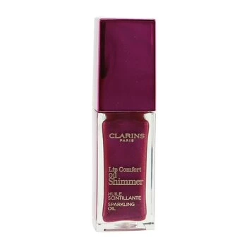 image of ClarinsLip Comfort Oil Shimmer - # 03 Funky Raspberry 7ml/0.2oz