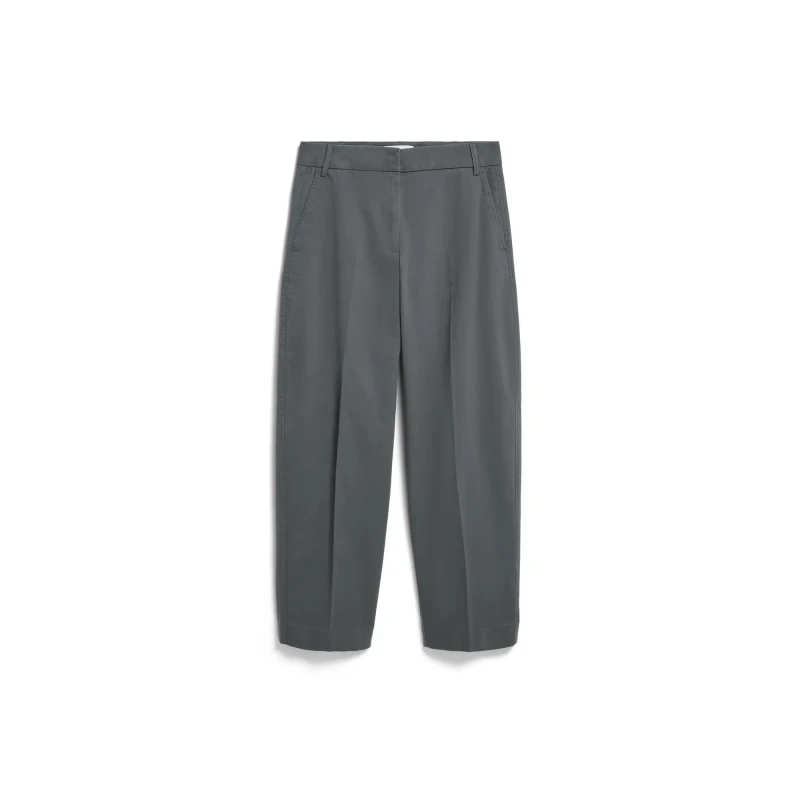 Image of ARMEDANGELS Womens barrel trousers Armedangels Gris Female S