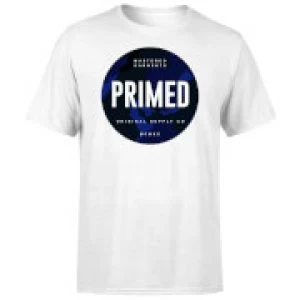 Image of Primed Stamp T-Shirt - White - 3XL