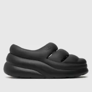 image of UGG Black Sport Yeah Clog Sandals