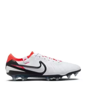 Nike Tiempo Legend 10 Elite Firm Ground Football Boots - White