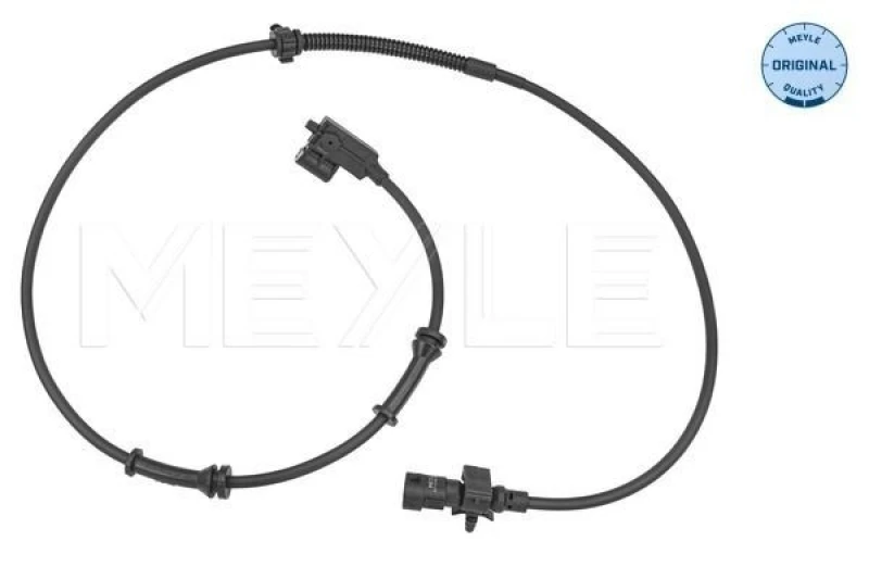 Image of MEYLE 57-14 899 0008 ABS Sensor MEYLE-Original: True to OE. Front Axle Left Sensor,wheel speed (412)