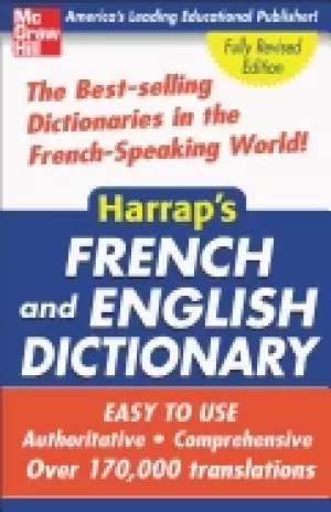Image of harraps french and english dictionary
