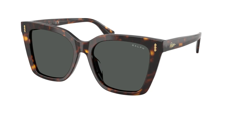Image of Ralph Lauren RA5349U 500387 Woman Sunglasses Acetate Turtle Grey Squared Normal Turtle Sunglasses Woman Acetate