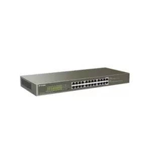 Image of IP-COM by Tenda G1124P-24-250W 24-Port Gigabit Desktop/Rackmount Switch With 24-Port PoE