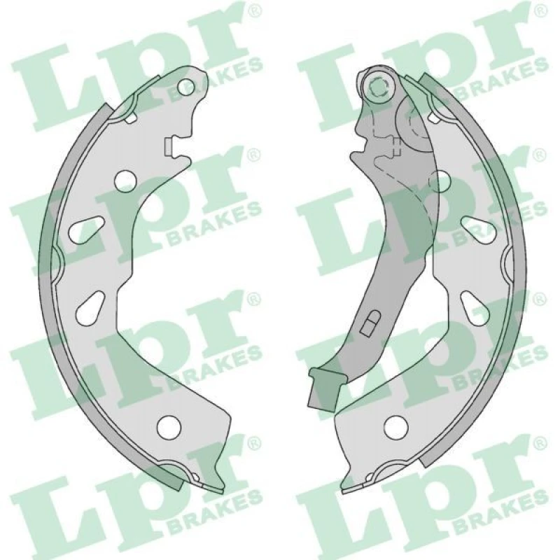 Image of LPR Brake Shoe Set LPR 01248
