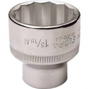 image of Elora 1/2" Drive Bi Hexagon Socket Imperial 1/2" 1" 5/16"