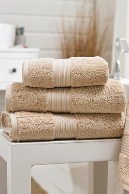 Image of Deyongs Bliss Pima 2 Pack Hand Towel - Denim 21001212(2)