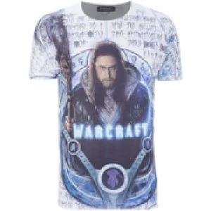 image of Warcraft Mens Anduin Lothar T-Shirt - White - L