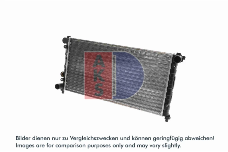 Image of AKS DASIS 330020N Engine radiator Aluminium, Mechanically jointed cooling fins Radiator,engine cooling (470)