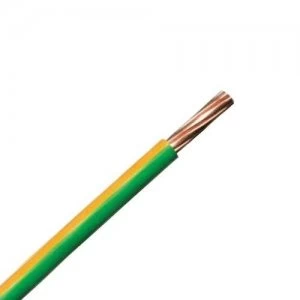 Image of Zexum 16mm Earth Single Core 6491B LSZH Insulated Conduit Wire - 1 Meter