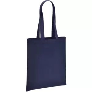 image of Brand Lab - Organic Shopper Bag (One Size) (Navy)