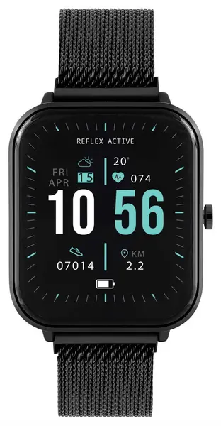 Image of Reflex Active RA15-4074 Series 15 Black Mesh Bracelet Watch